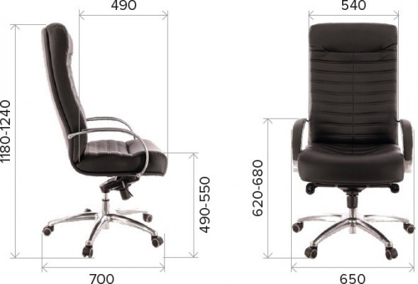 Кресло Everprof Orion AL M Кожа