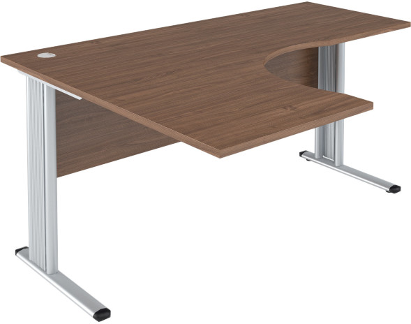 Стол эргономичный СА-4M(L) Беларусь Орех Французский 1600х1200х755