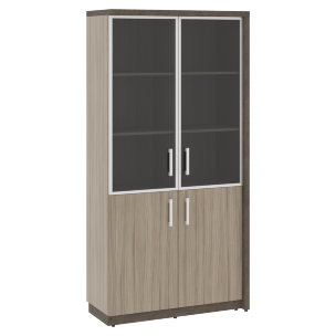 Шкаф СФ-534894 Бетон чикаго тем F187 ST9/Дрифтвуд H3090/Графит/Черный 1035х454,5х2083 WOOD&amp;amp;STONE