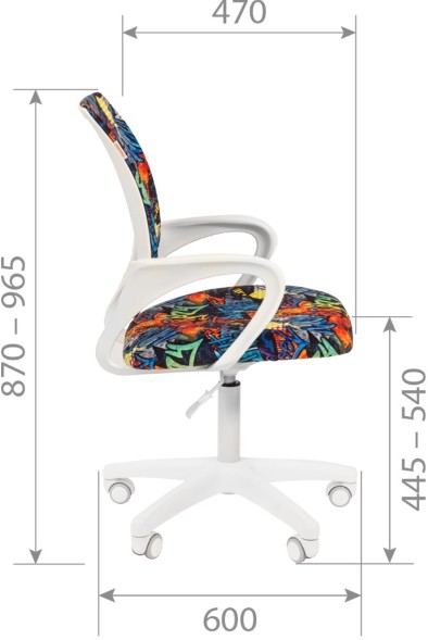 Детское кресло CHAIRMAN KIDS 103 LT ПРИНЦЕССА