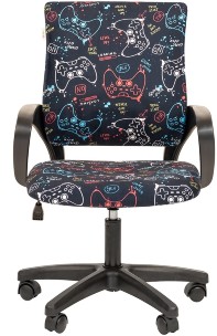 Детское кресло CHAIRMAN KIDS 103 LT BLACK GAME