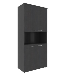 Шкаф с 2-мя комплектами глухих малых дверей и топом XHC 85.4 856х432х1955 XTEN