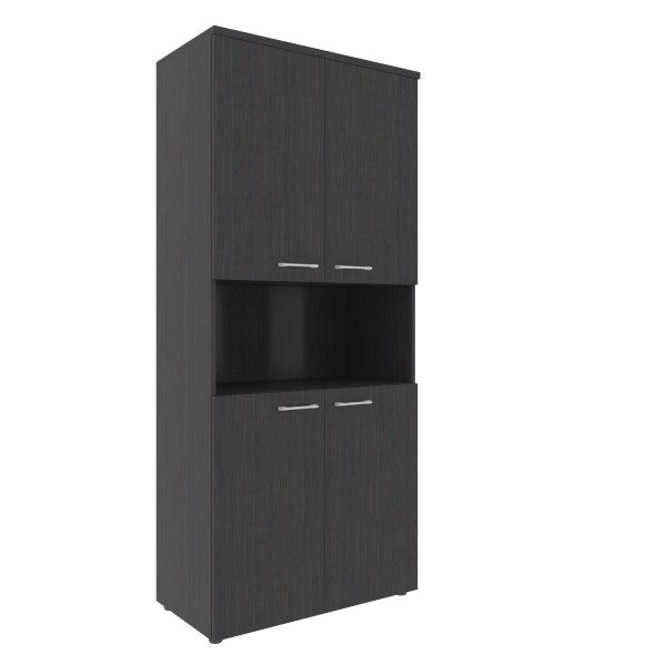 Шкаф с 2-мя комплектами глухих малых дверей и топом XHC 85.4 856х432х1955 XTEN