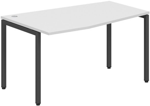 Стол эргономичный XSCT 149(L) Белый/Антрацит 1400х900х750 XTEN-S