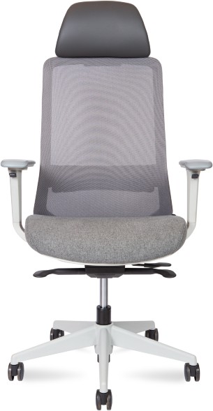 Кресло руководителя Norden Como серый пластик