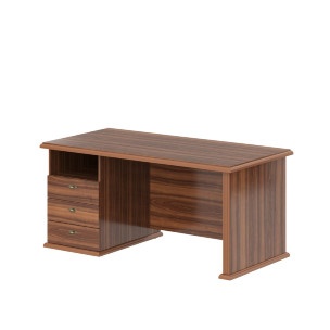Стол руководителя однотумбовый RDT 168(L) 1600х800х750 RAUT