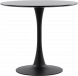 Стол Tulip style черный, d-80 см