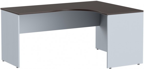 Стол криволинейный СА-4Пр Беларусь Венге Магия/Металлик 1600*1200(600)*755 IMAGO